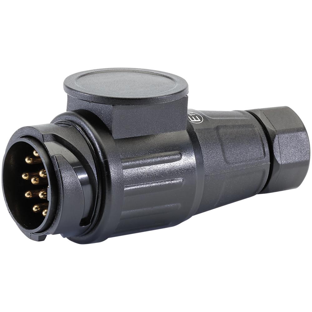 Draper 13-Pin Euro 12V Twin Inlet Towing Plug