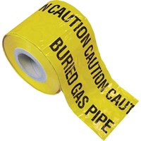 Faithfull Gas Pipe Warning Tape