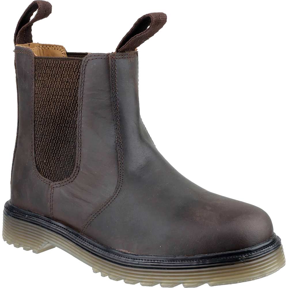 Amblers Mens Chelmsford Dealer Boots - Brown, 12