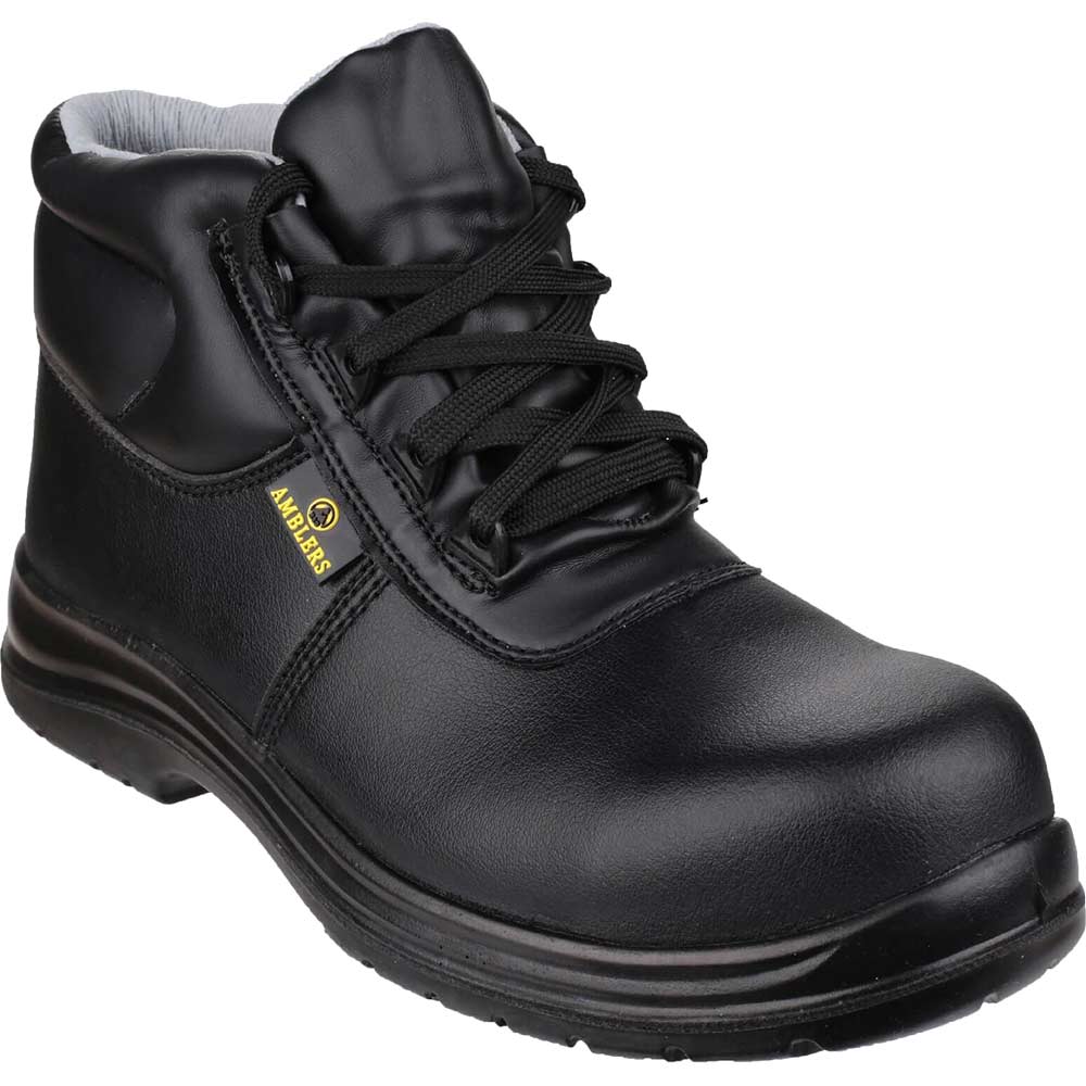 Amblers Safety FS663 Metal-Free Water-Resistant Safety Boots - Colour: Black