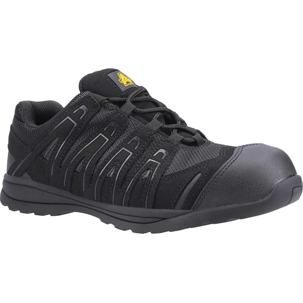 Amblers Safety FS40C Safety Trainers - Black, 6.5