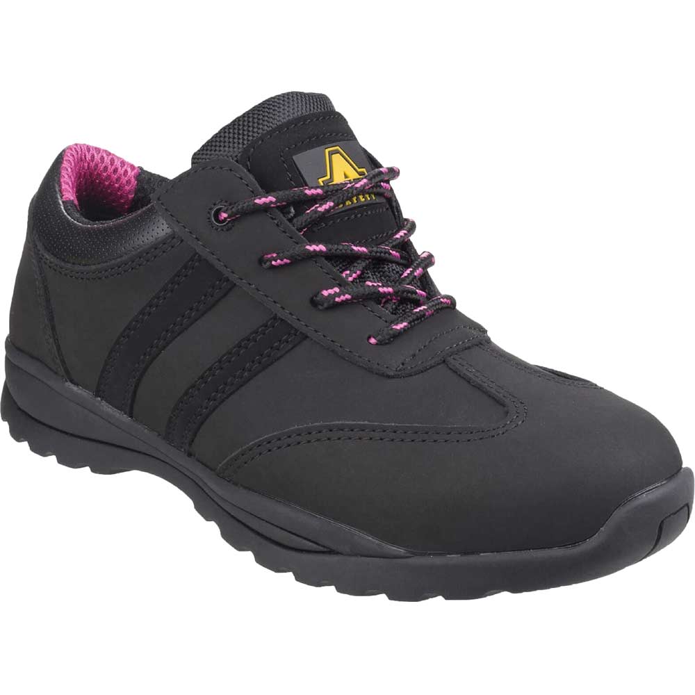 Amblers Safety FS706 Sophie Lace Up Safety Trainer - Black, 8