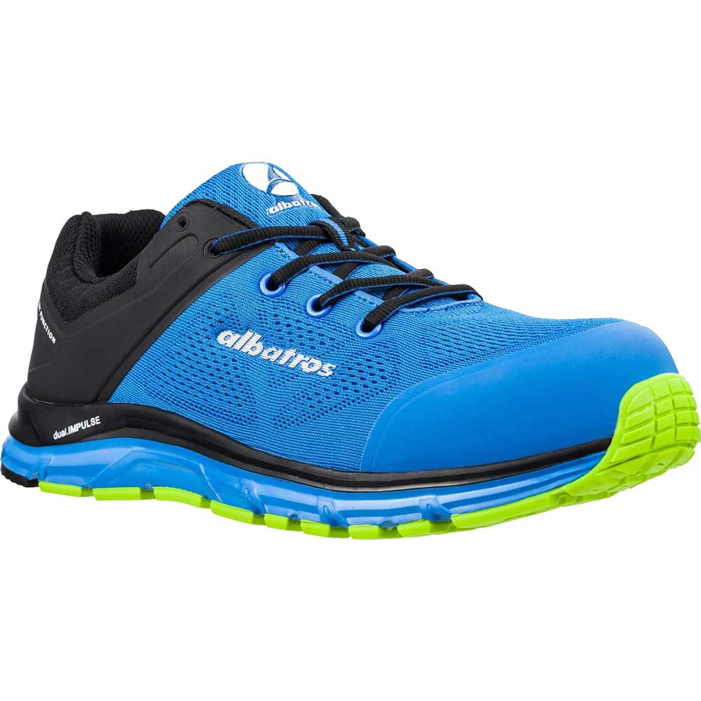 Albatros Lift Blue Impulse Low Safety Trainer - Blue/Black, 7