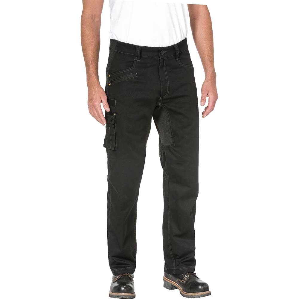 Caterpillar Men's Black Operator Fx Trousers Size 34