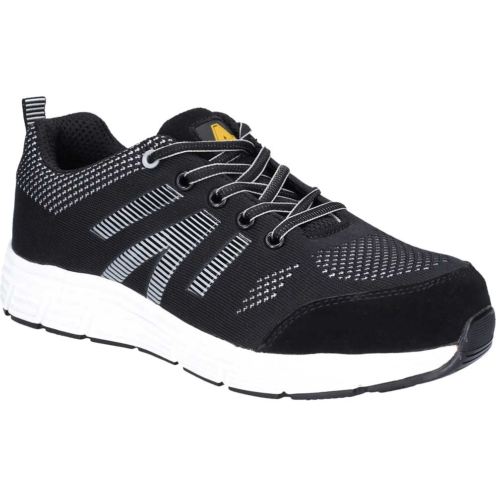 Amblers Safety 714 SBP Bolt Lace Up Safety Trainer - Black, 11