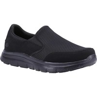 Skechers McAllen Mens Slip Resistant Wide Fit Shoes Skechers McAllen Mens Slip Resistant Wide Fit Shoes