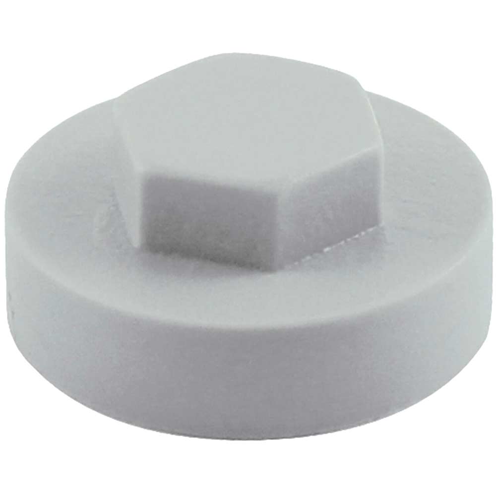 Timco Grey Colour Match Hexagon Screw Cover Cap 5/16" X 19Mm Goosewing Pack Of 1000 Size 5