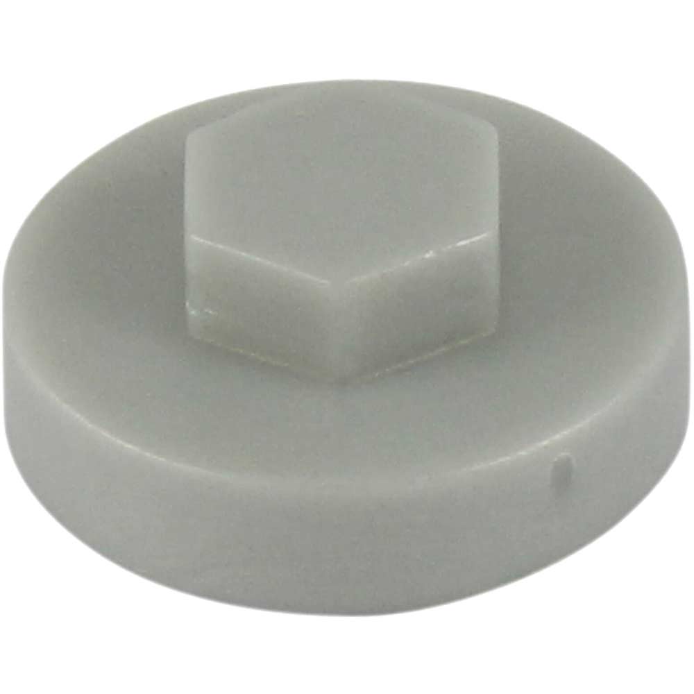 Timco Grey Colour Match Hexagon Screw Cover Cap 5/16" X 16Mm Merlin Pack Of 1000 Size 5