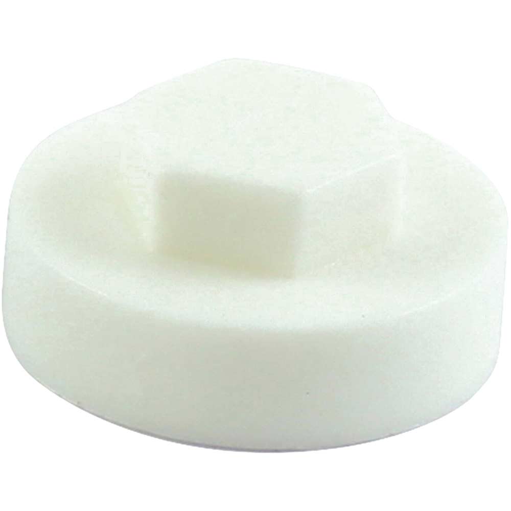 Timco White Colour Match Hexagon Screw Cover Cap 5/16" X 19Mm Pack Of 1000 Size 5