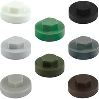 Colour Match Hexagon Screw Cover Cap 5/16" x 19mm