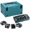 Makita 1911G5-7 40v Max XGT 4 x BL4040F High Output Battery and Twin Charger Kit 