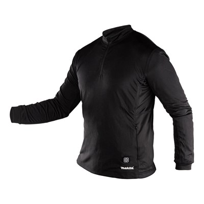 Makita DCX201C 18v LXT Cordless Heated Half Zip Baselayer Shirt
