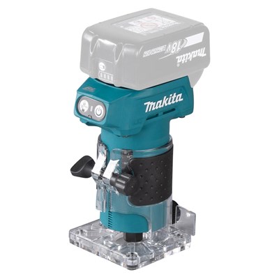 Makita DRT52 18v LXT Cordless Brushless 1/4" Router Trimmer