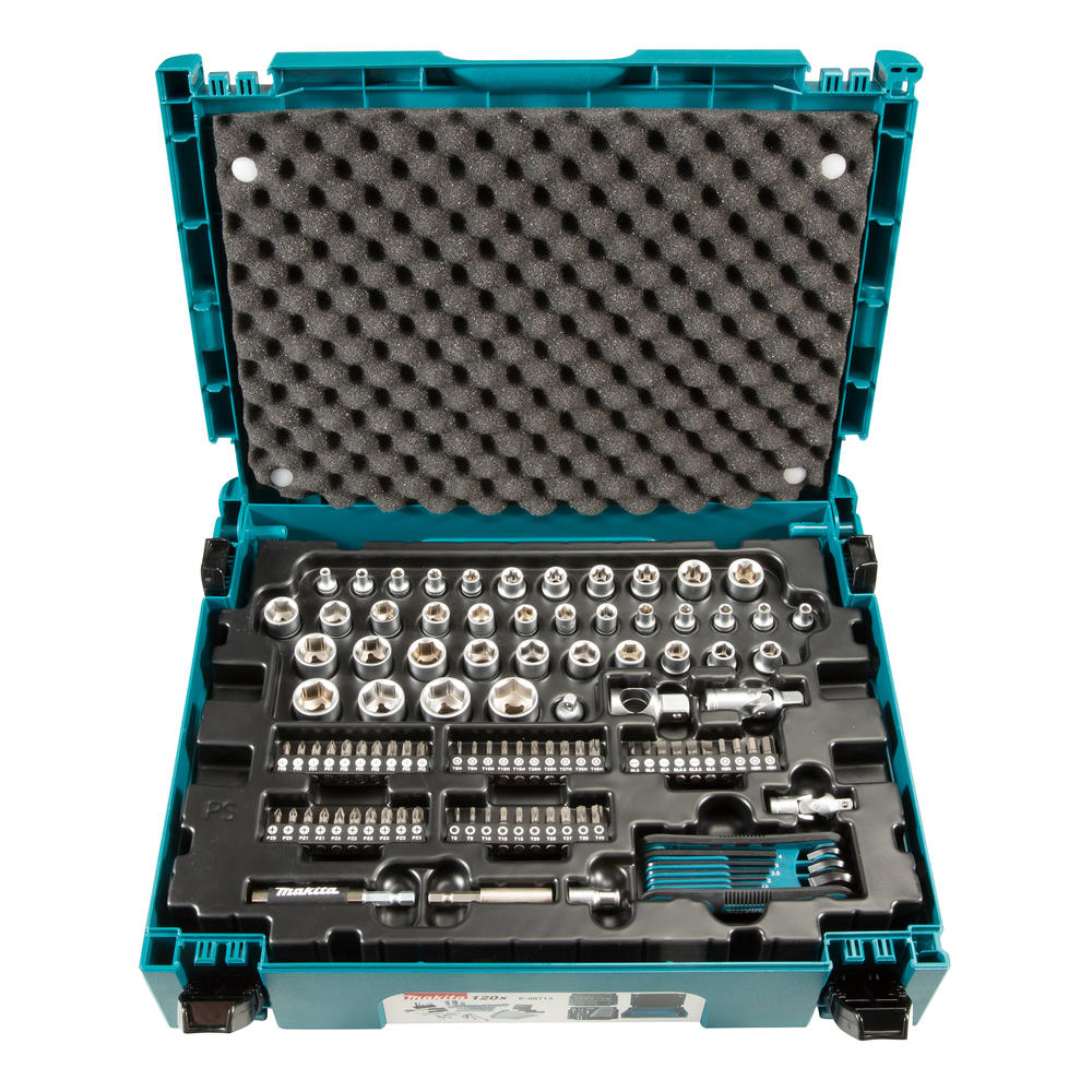 Makita 120 Piece Maintenance Tool Set | Hand Tool Kits