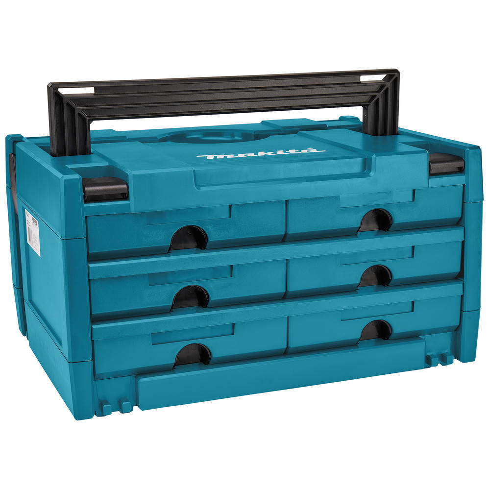 Makita Makpac Connector Stackable 6 Drawer Case Tool Cases 