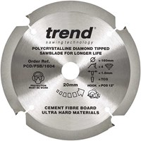 Trend Cement Fibreboard PCD Cutting Saw Blade