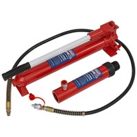 Sealey 10 Tonne Push Ram with Pump and Hose Assembly