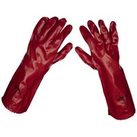 Sealey 9114 PVC Gauntlet Gloves