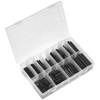 Sealey 300 Piece Black Metric Spring Roll Pin Assortment