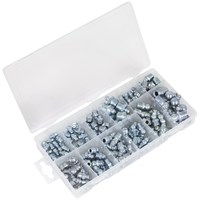 Sealey 130 Piece Grease Nipple Assortment Metric BSP and UNF