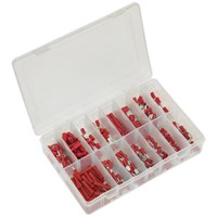 Sealey 260 Piece Red Crimp Terminal Assortment