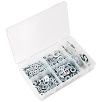 Sealey 495 Piece Flat Washer Assortment Metric