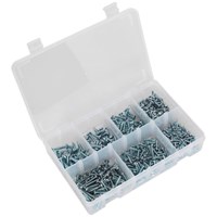 Sealey 500 Piece Pan Head Self Drilling Screw Assortment