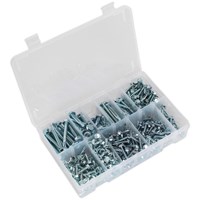Sealey 410 Piece Hex Head Self Drilling Screw Assortment