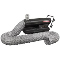 Sealey ABI1000 Indirect Kerosene / Diesel Space Heater and Ducting