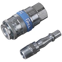 Sealey 2 Piece 1/4" BSP Air Tool Coupling Kit