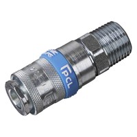 Sealey Slim Vertex Air Line Fitting BSPT Male Thread
