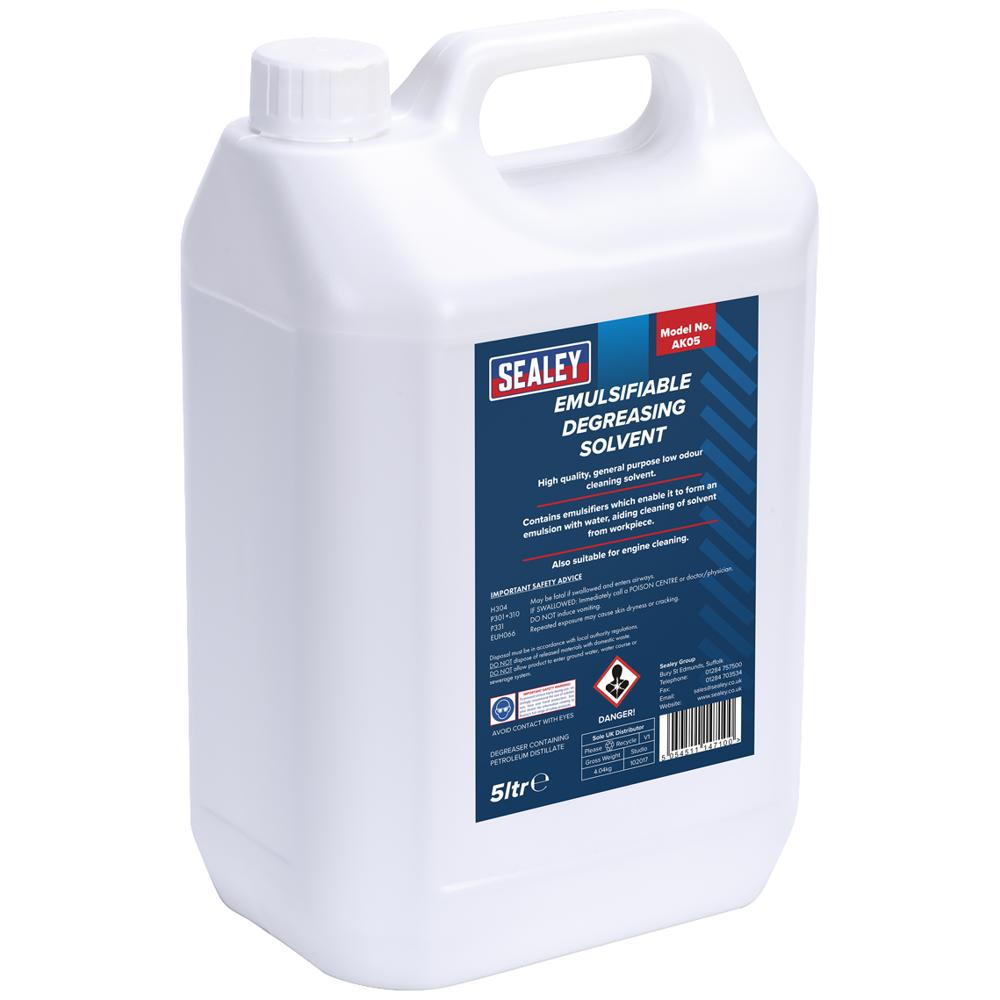Sealey Degreasing Solvent Emulsifiable