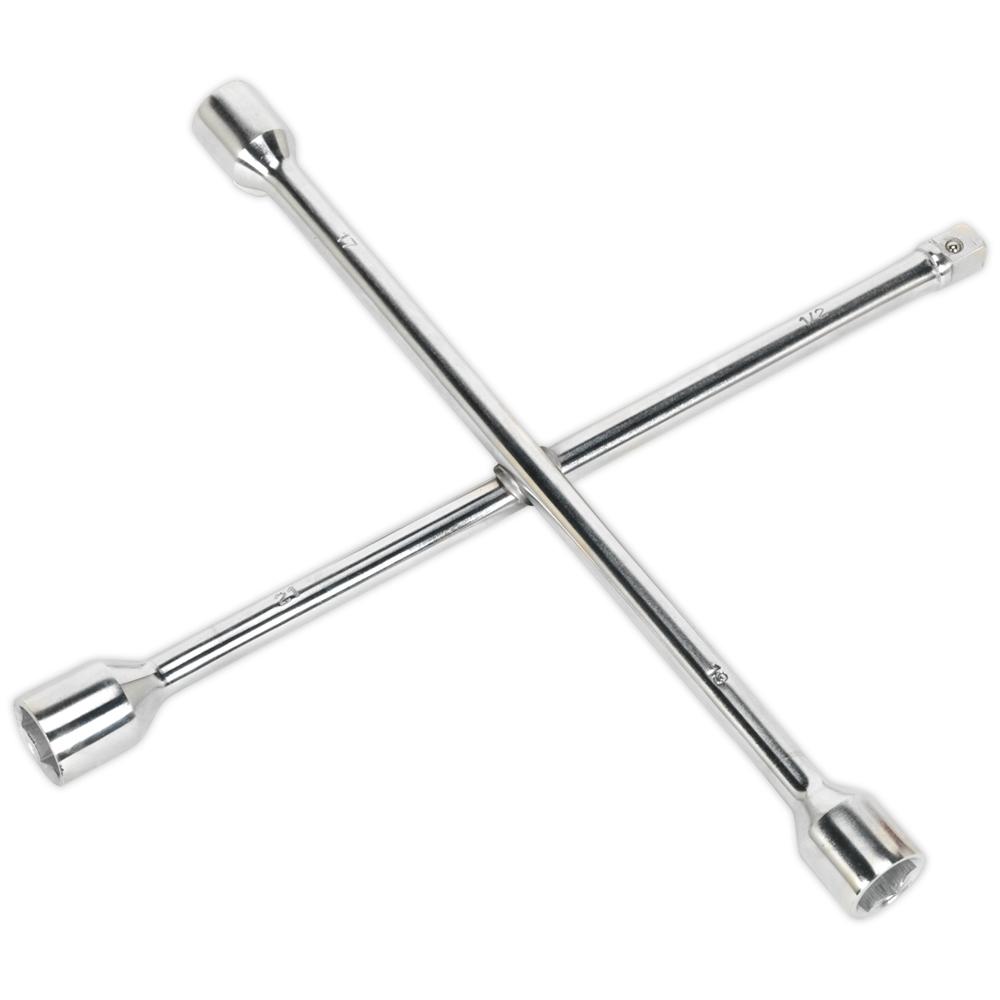 Sealey AK2093 4-Way Wheel Nut Lug Wrench