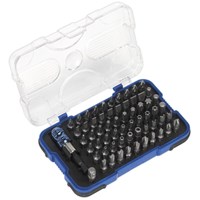 Sealey 62 Piece Power Tool / Security Torx Screwdriver Bit Set