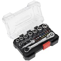 Sealey 31 Piece 1/4" Drive Socket and Bit Set