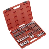 Sealey 32 Piece 1/2" Drive Torx Socket Bit Set