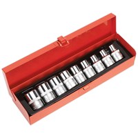 Sealey 9 Piece 1/2" Drive Torx Socket Set