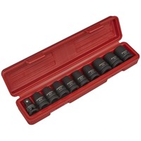 Sealey 9 Piece 1/2" Drive Impact Torx Socket Set