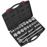 Sealey 26 Piece 3/4" Drive Bi Hexagon Socket Set