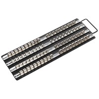 Sealey 1/4", 3/8" and 1/2" Drive Socket Rail Tray