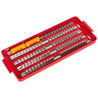 Sealey AK272 Empty Socket Rail Tray 1/4", 3/8" and 1/2" Drive
