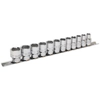 Sealey 12 Piece 3/8" Drive Lock On Hexagon Socket Set