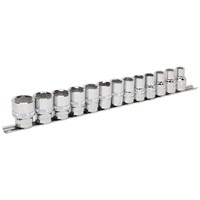 Sealey 13 Piece 1/2" Drive Lock On Hexagon Socket Set