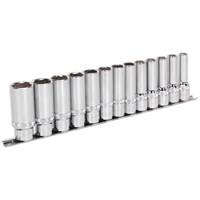 Sealey 13 Piece 1/2" Drive Deep Lock On Hexagon Socket Set