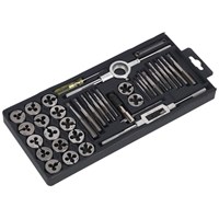 Sealey AK301 40 Piece Carbon Steel Tap and Split Die Set Metric