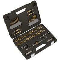 Sealey Premier 46 Piece Titanium Coated Tap & Die Set Metric & Imperial