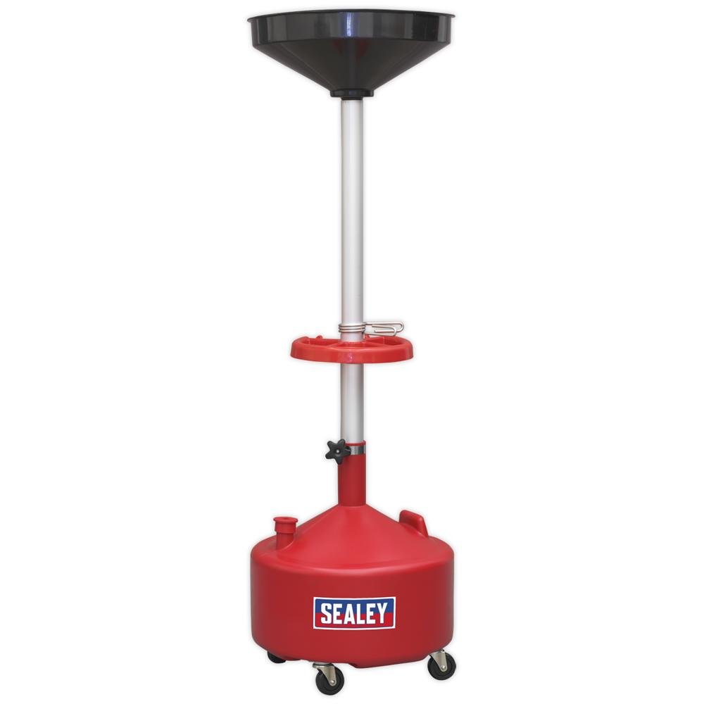 Sealey Mobile Manual Discharge Oil Drainer