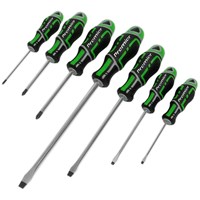 Sealey Gripmax Hi Vis 7 Piece Screwdriver Set
