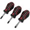 Sealey 3 Piece GripMAX Stubby Screwdriver Set Sealey 3 Piece GripMAX Stubby Screwdriver Set