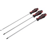 Sealey GripMAX 3 Piece Long Screwdriver Set